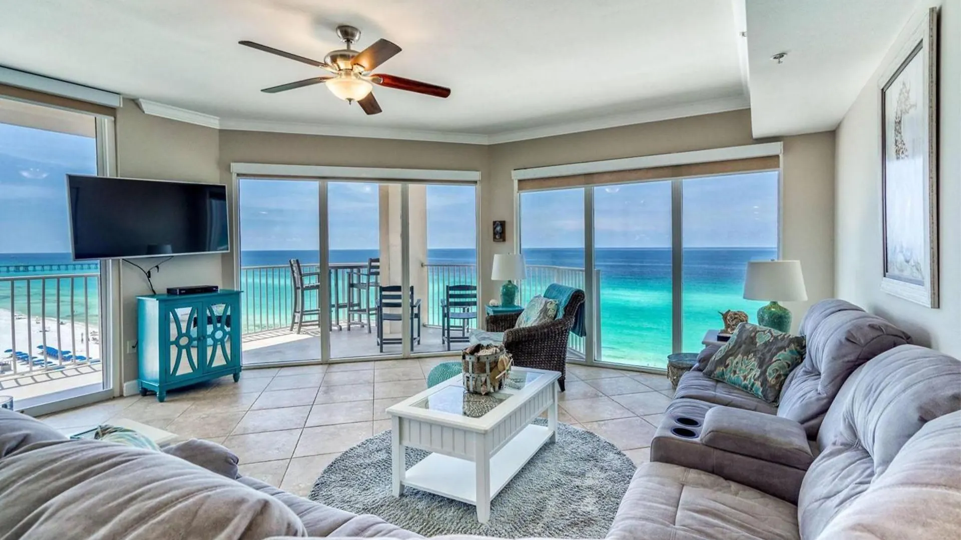 Sea Turtle Retreat! 3Br Beachfront Condo With Stunning Gulf Views Sleeps 8 Panama City Beach United States