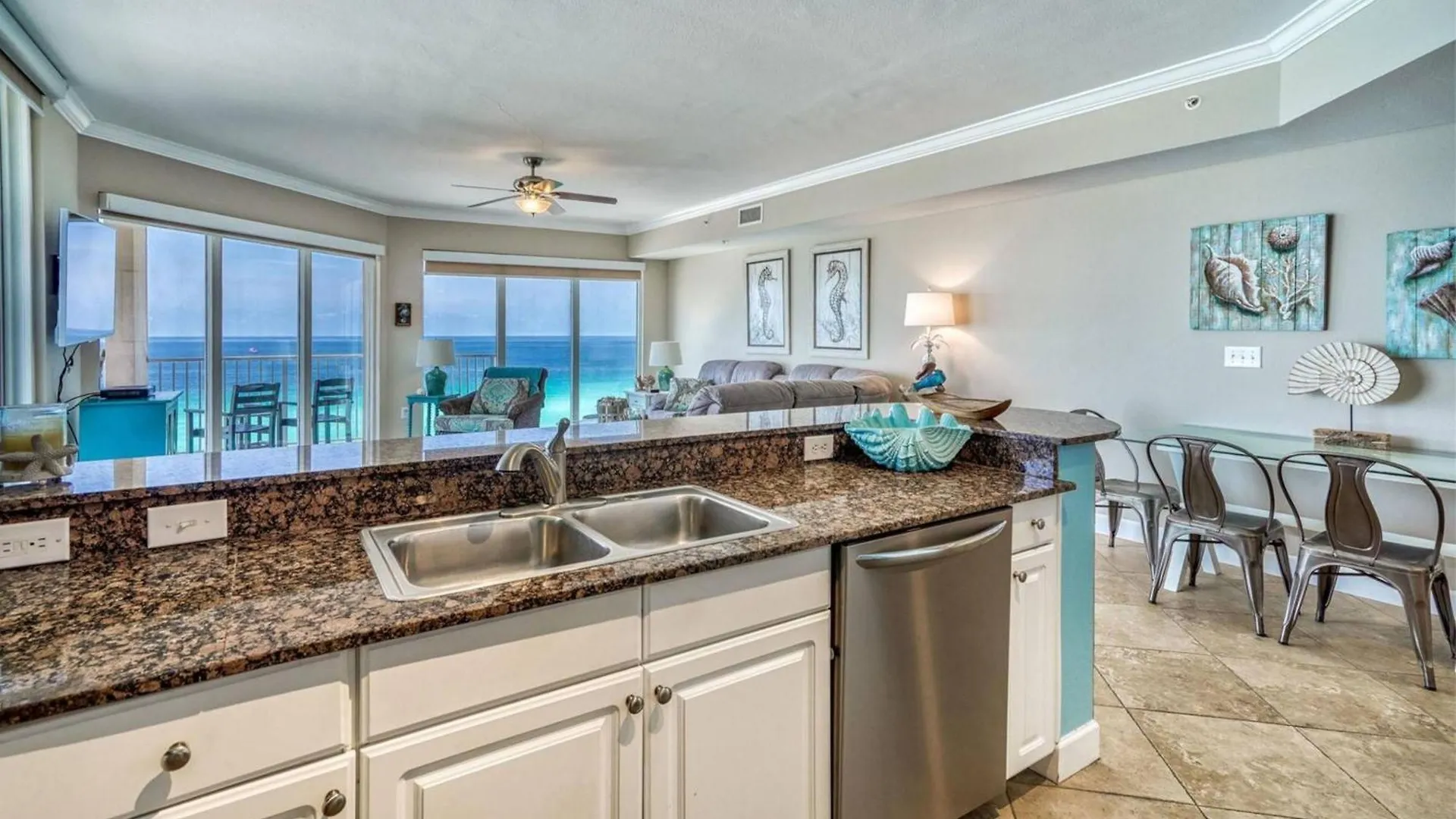 Sea Turtle Retreat! 3Br Beachfront Condo With Stunning Gulf Views Sleeps 8 Panama City Beach United States