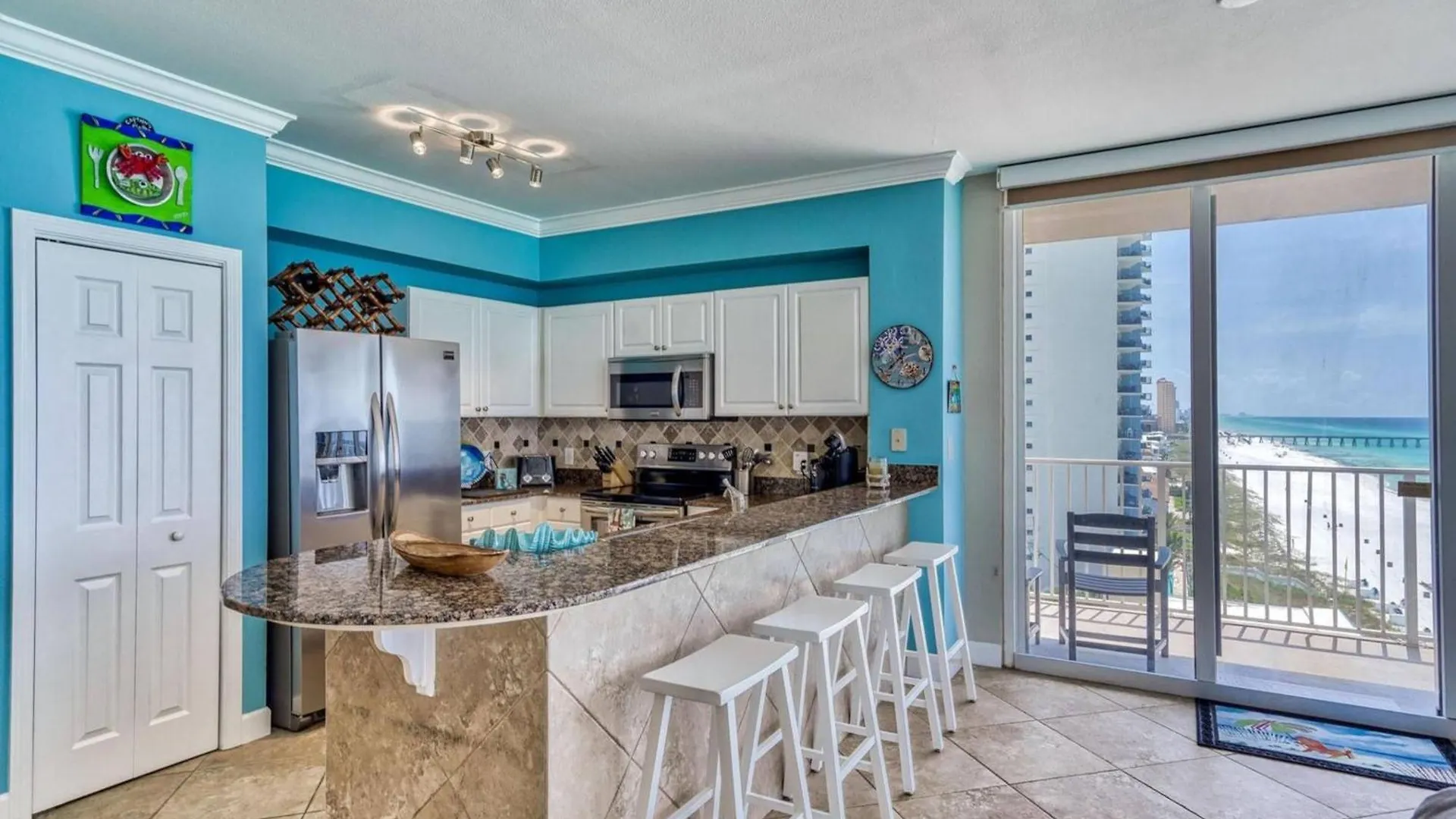 Sea Turtle Retreat! 3Br Beachfront Condo With Stunning Gulf Views Sleeps 8 Panama City Beach
